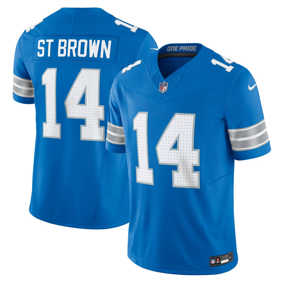 Amon-Ra St. Brown Detroit Lions Vapor F.U.S.E. Limited Jersey - Blue | Nike for sale