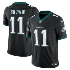 A.J. Brown Philadelphia Eagles Alternate Vapor F.U.S.E. Limited Jersey - Black | Nike discount
