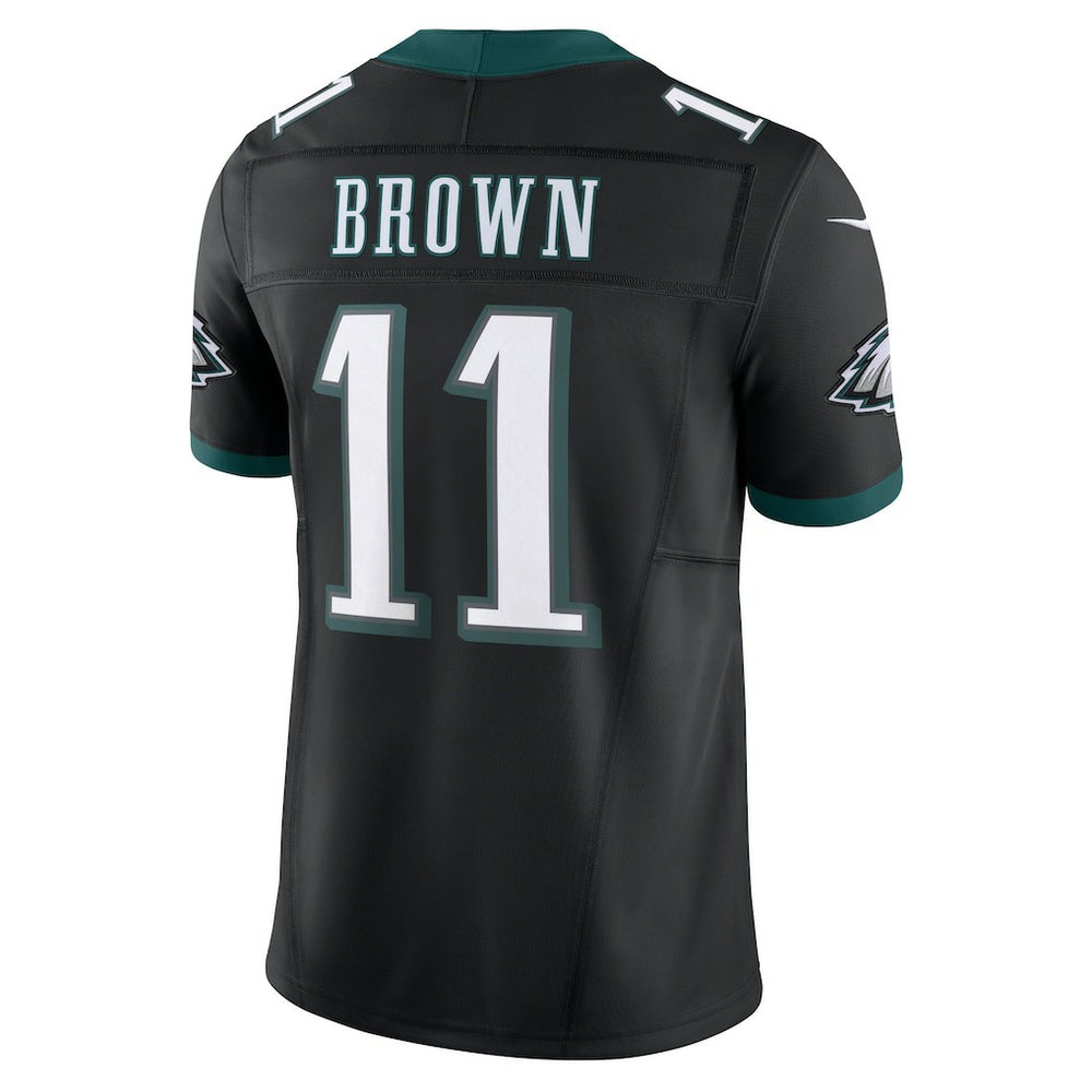 A.J. Brown Philadelphia Eagles Alternate Vapor F.U.S.E. Limited Jersey - Black | Nike discount