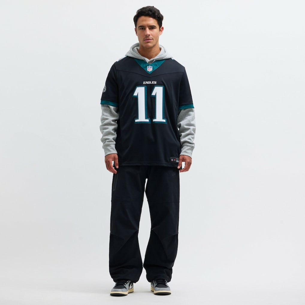 A.J. Brown Philadelphia Eagles Alternate Vapor F.U.S.E. Limited Jersey - Black | Nike discount