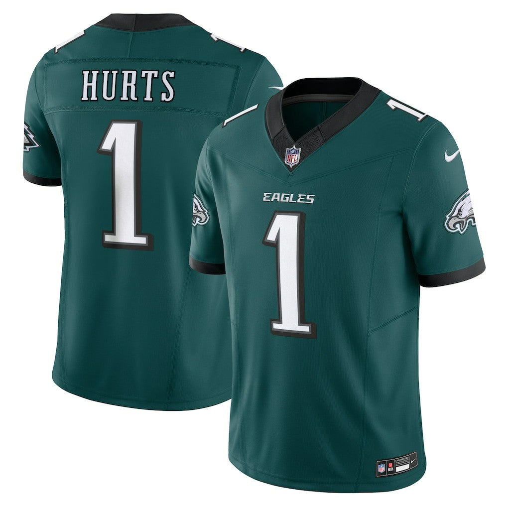 Jalen Hurts Philadelphia Eagles Vapor F.U.S.E. Limited Jersey - Midnight Green | Nike on sale