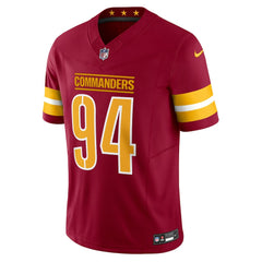 Daron Payne Washington Commanders Vapor F.U.S.E. Limited Jersey - Burgundy | Nike cheap