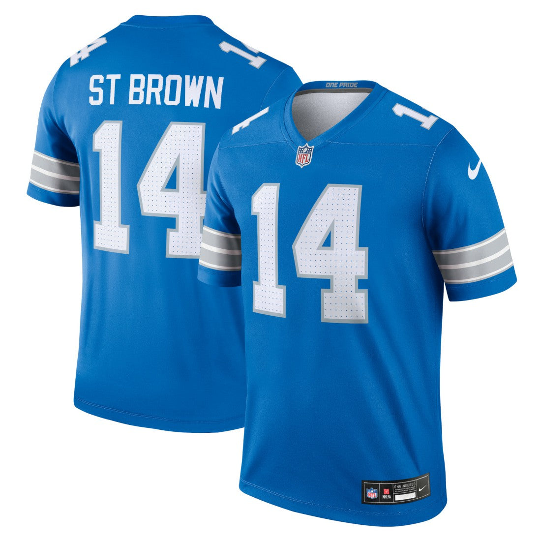 Amon-Ra St. Brown Detroit Lions Legend Player Performance Top - Blue | Nike for sale