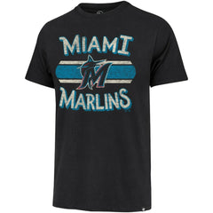Miami Marlins Renew Franklin T-Shirt - Black | 47 brand