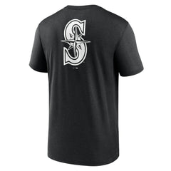 Seattle Mariners Fashion Over Shoulder Logo Legend T-Shirt - Black | Nike