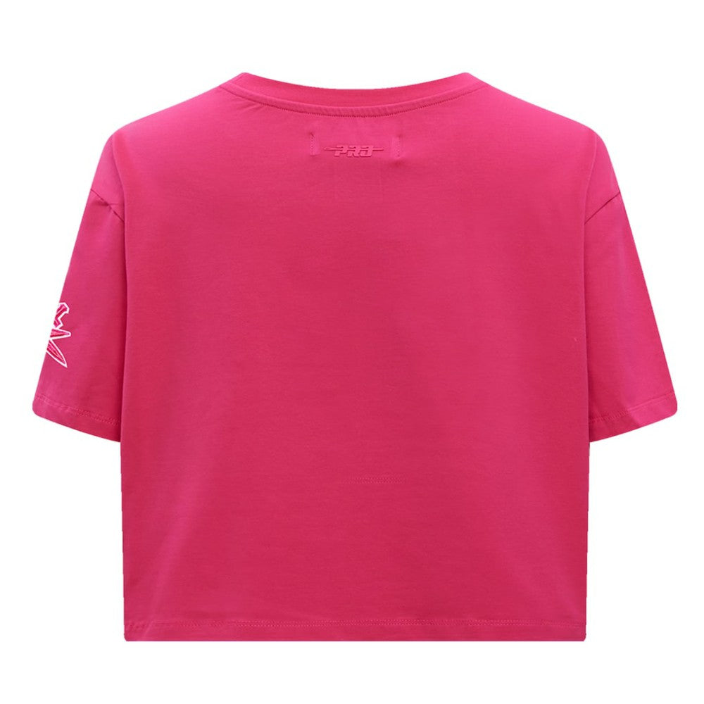 Vegas Golden Knights Pro Standard Women's Triple Pink Cropped Boxy T-Shirt