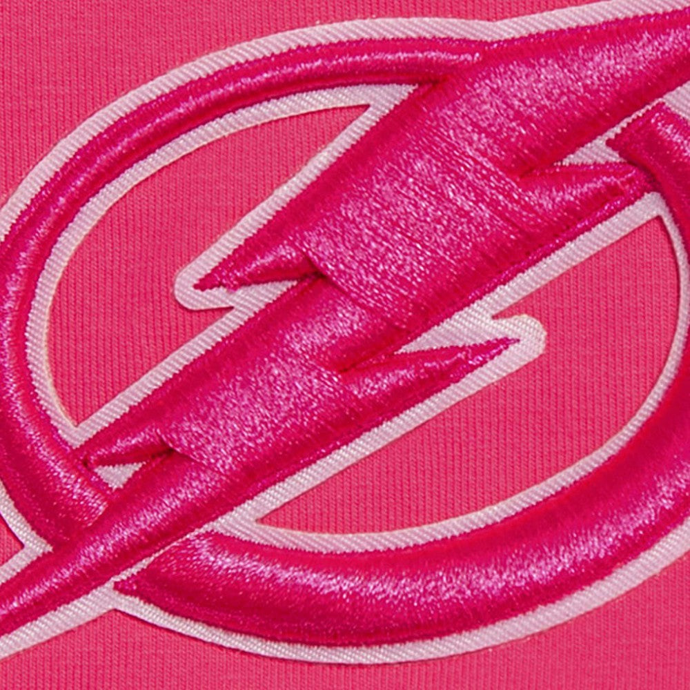 Tampa Bay Lightning Pro Standard Women's Triple Pink Cropped Boxy T-Shirt