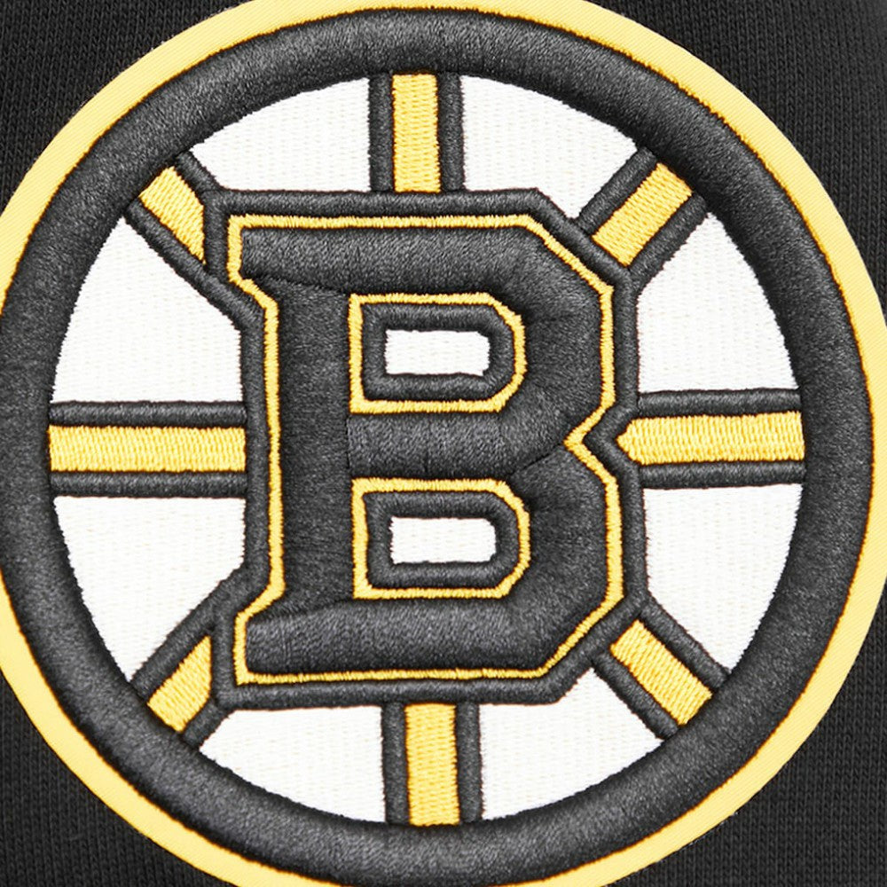 Boston Bruins Pro Standard Crest Emblem Pullover Sweatshirt Black