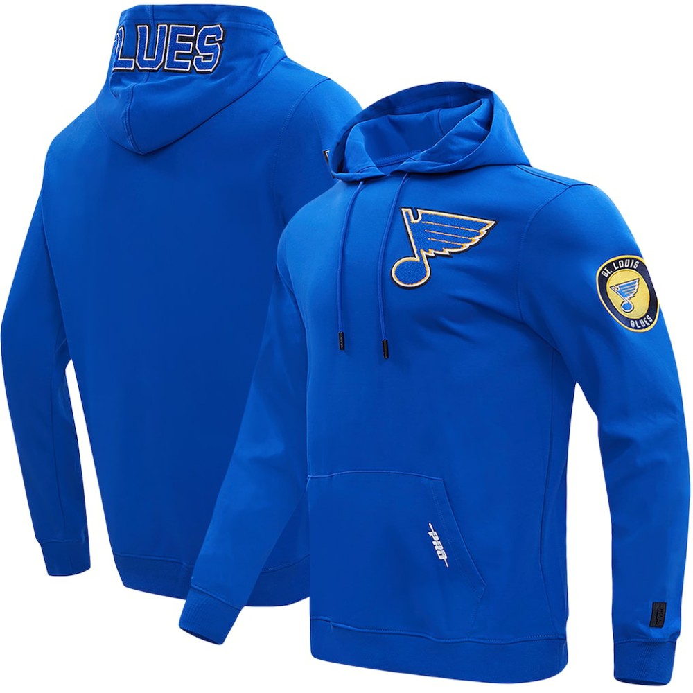 St. Louis Blues Pro Standard Classic Pullover Hoodie Blue