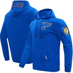 St. Louis Blues Pro Standard Classic Pullover Hoodie Blue