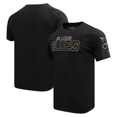 St. Louis Blues Pro Standard Wordmark T-Shirt Black