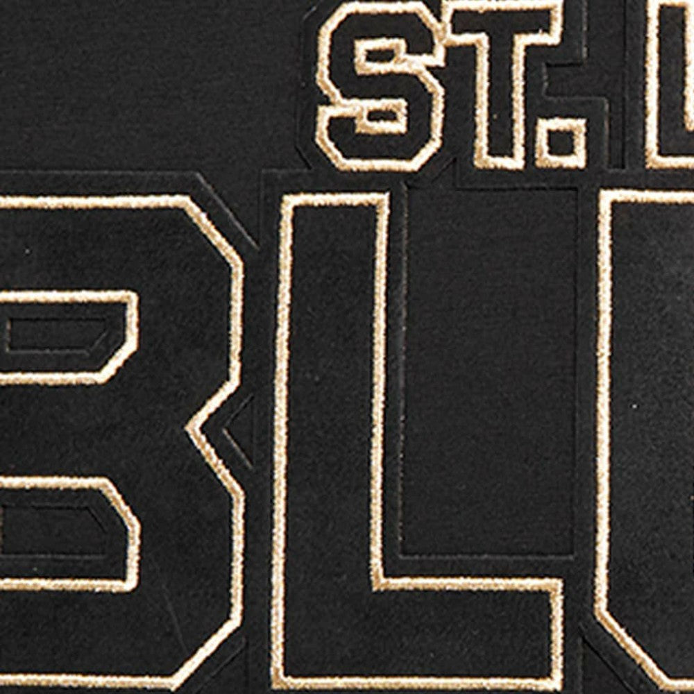 St. Louis Blues Pro Standard Wordmark T-Shirt Black