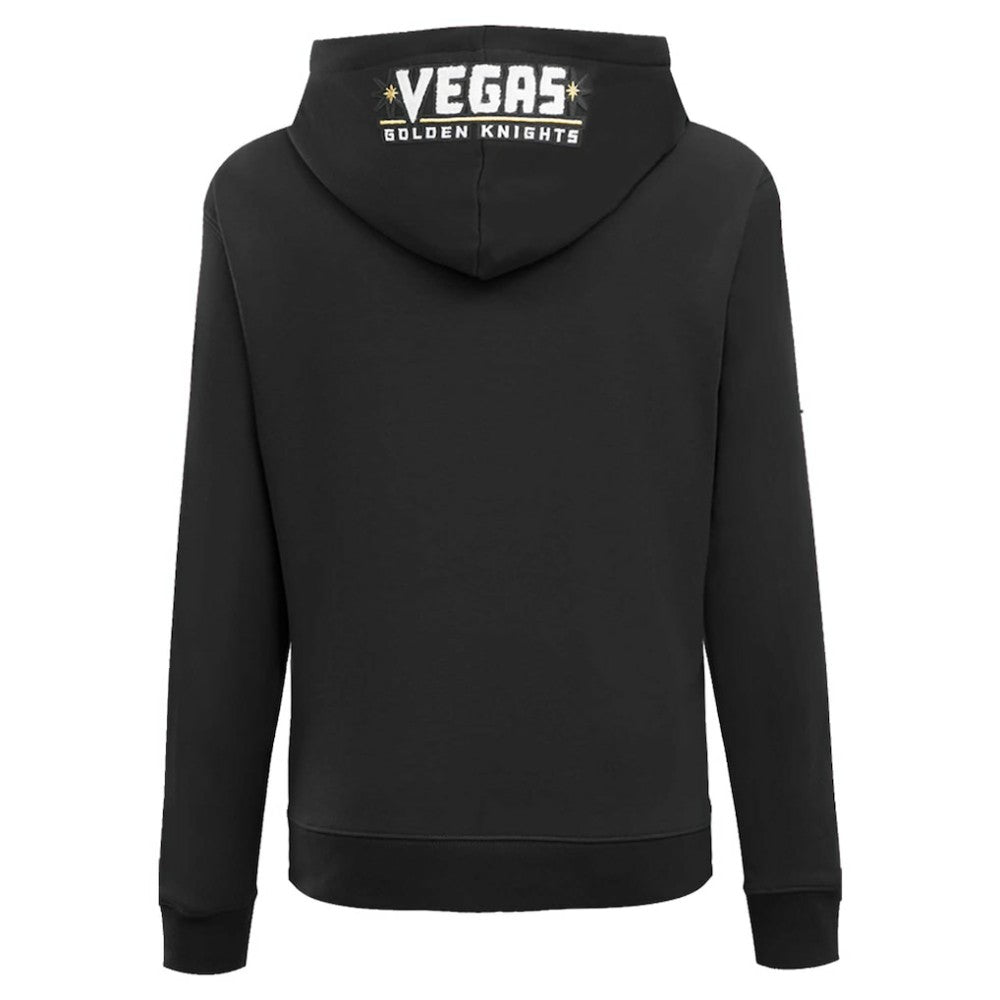 Vegas Golden Knights Pro Standard Women's Classic Chenille Pullover Hoodie Black