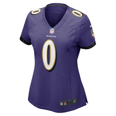 Roquan Smith Baltimore Ravens Women's Team Game Jersey - Purple | Nike cheap