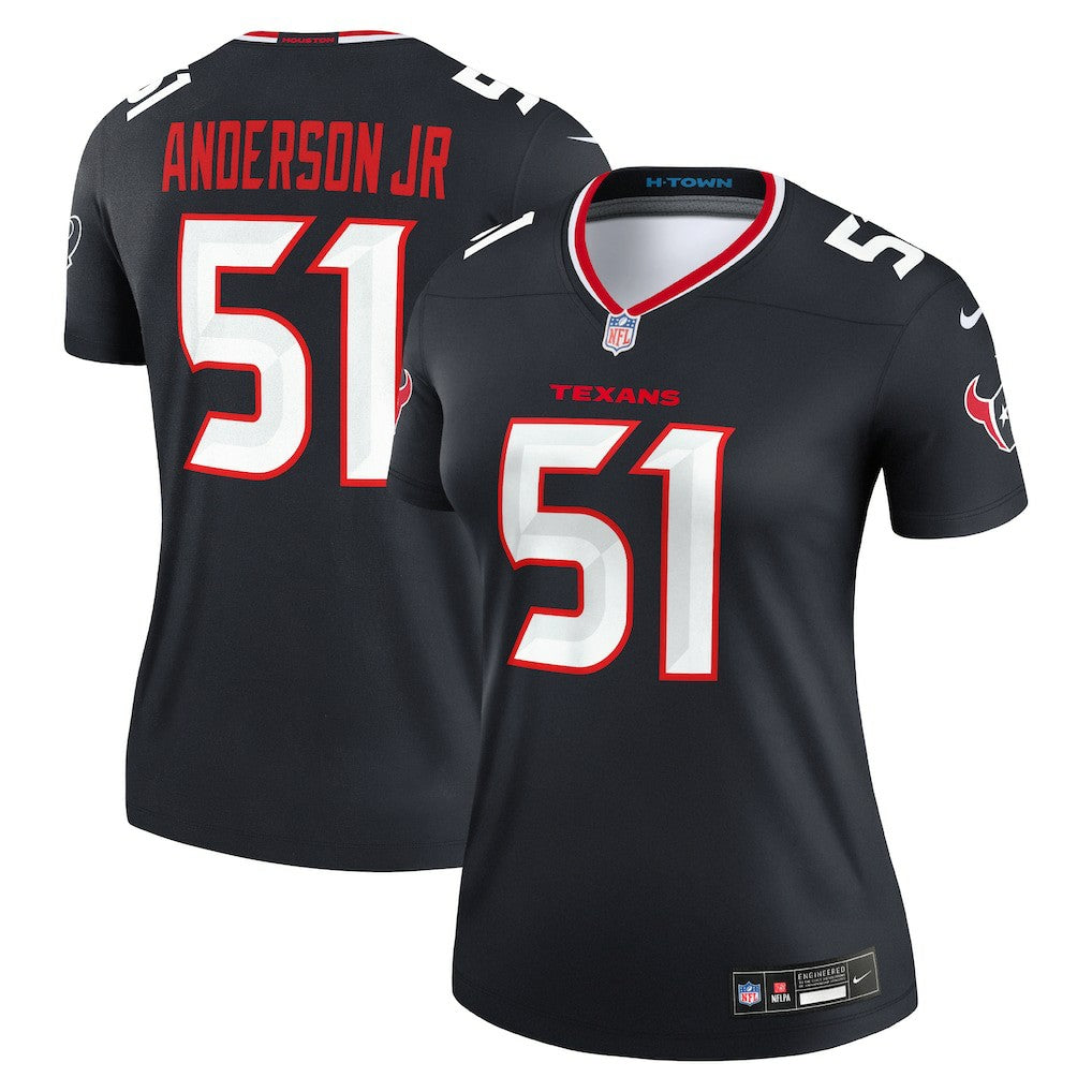 Will Anderson Jr. Houston Texans Women's Legend Player Performance Top - Navy | Nike outlet