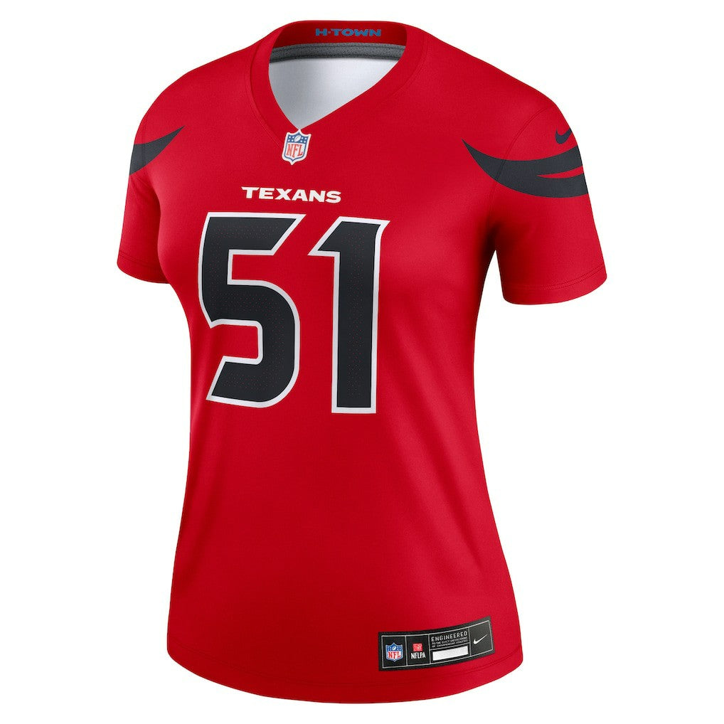 Will Anderson Jr. Houston Texans Women's Alternate Legend Player Performance Top - Red | Nike online