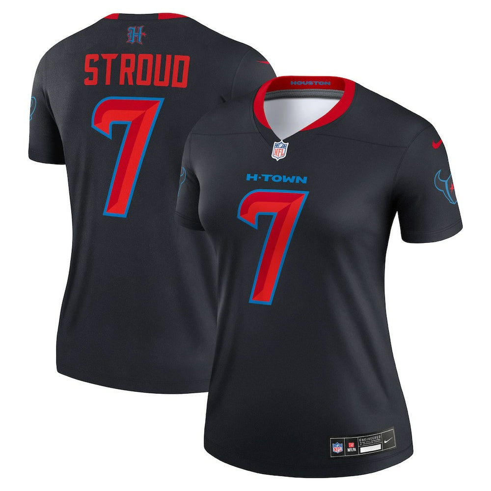 C.J. Stroud Houston Texans Women's Alternate Legend Player Performance Top - Navy | Nike online