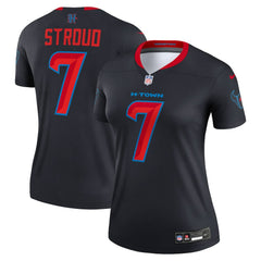 C.J. Stroud Houston Texans Women's Alternate Legend Player Performance Top - Navy | Nike online