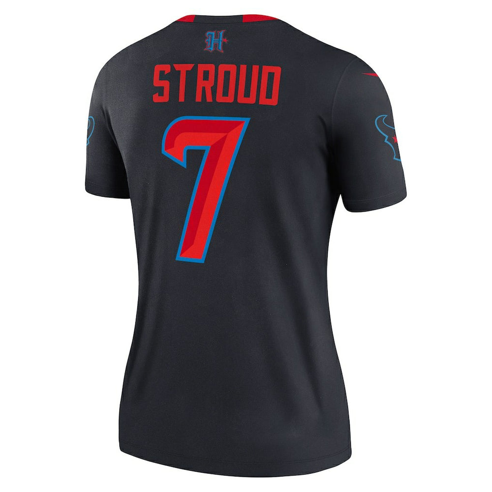 C.J. Stroud Houston Texans Women's Alternate Legend Player Performance Top - Navy | Nike online