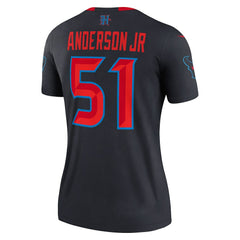 Will Anderson Jr. Houston Texans Women's Alternate Legend Player Performance Top - Navy | Nike discount