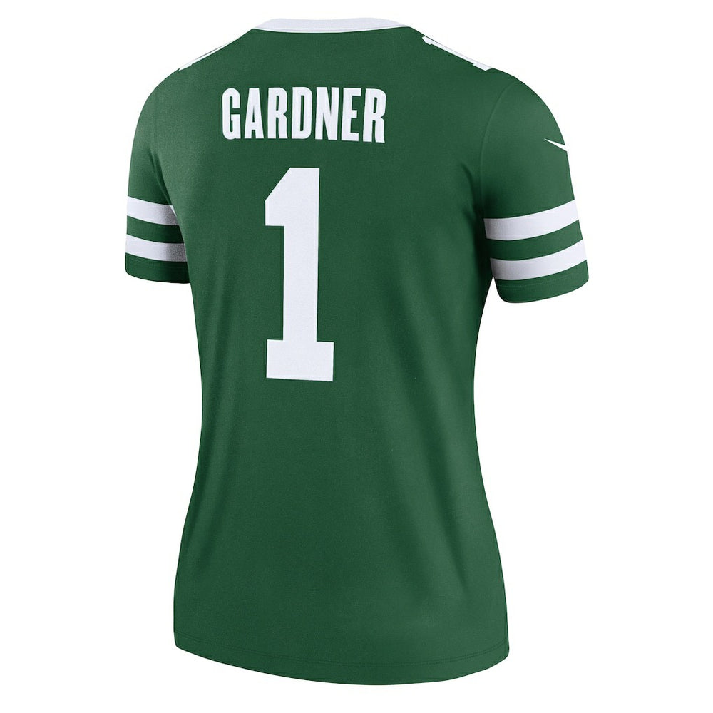 Ahmad Sauce Gardner New York Jets Women's Legend Player Performance Top - Legacy Green | Nike for sale