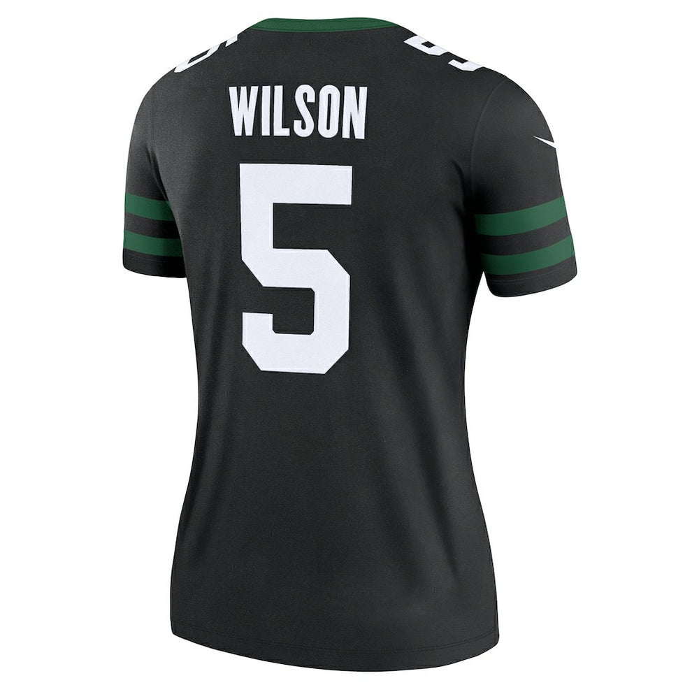 Garrett Wilson New York Jets Women's Alternate Legend Player Performance Top - Legacy Black | Nike discount