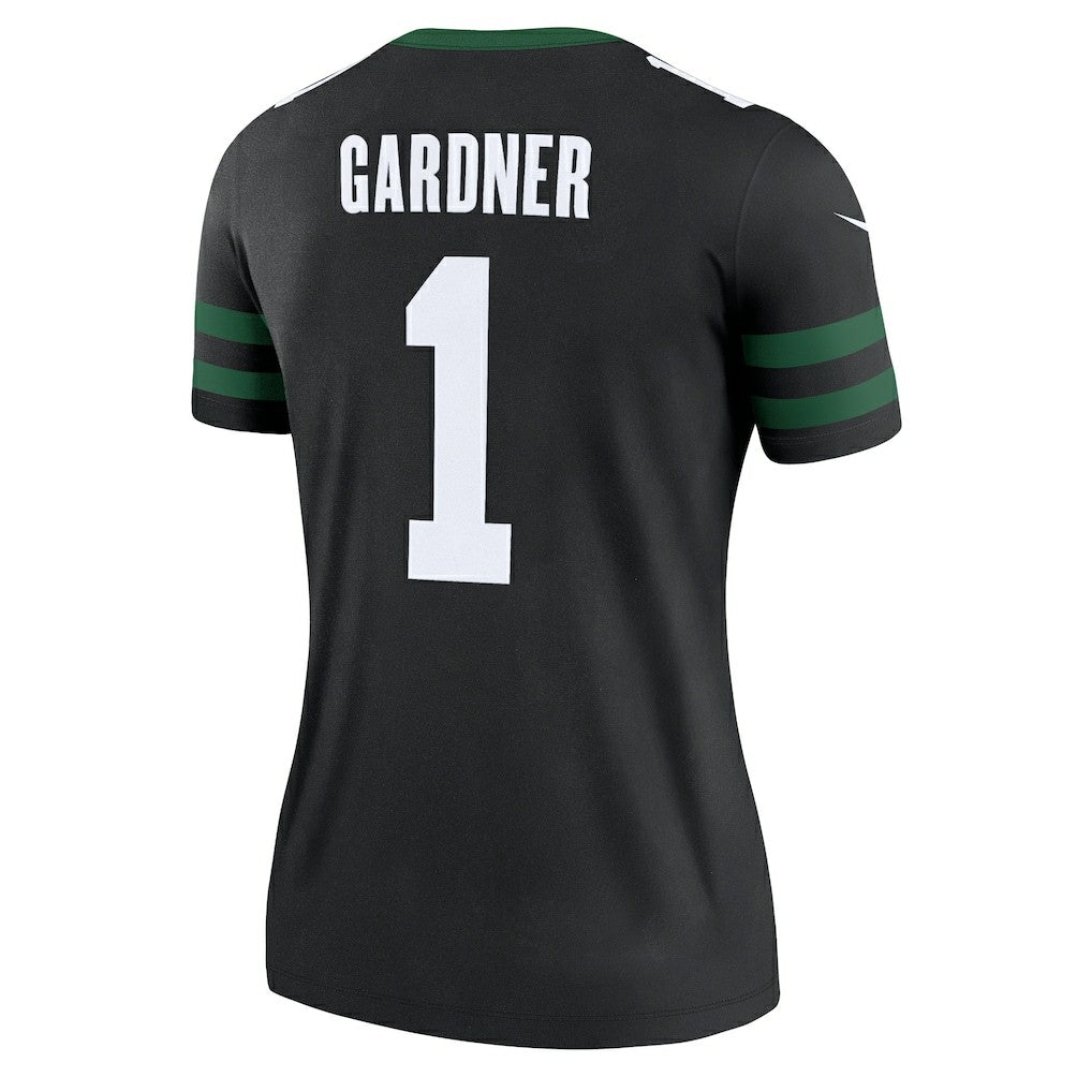 Ahmad Sauce Gardner New York Jets Women's Alternate Legend Player Performance Top - Legacy Black | Nike cheap