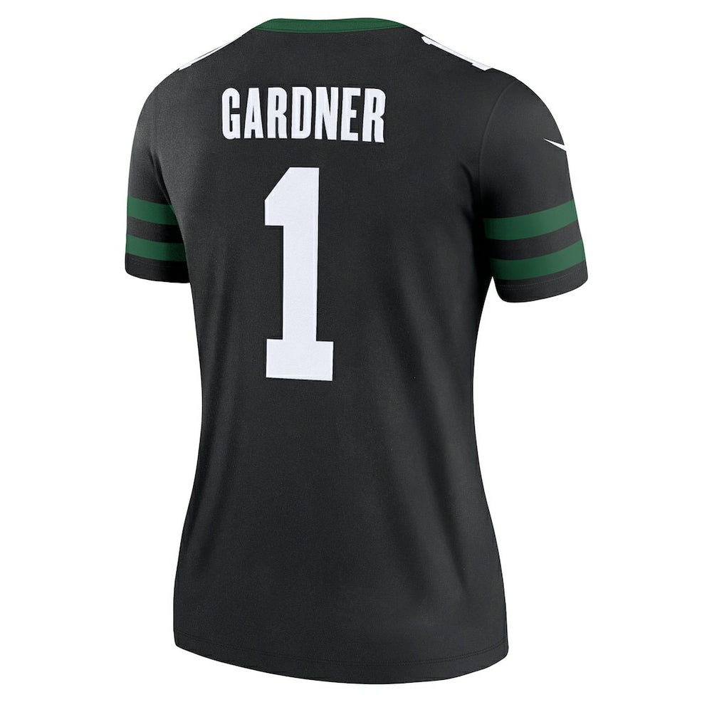 Ahmad Sauce Gardner New York Jets Women's Alternate Legend Player Performance Top - Legacy Black | Nike cheap