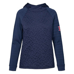 Boston Red Sox Levelwear Women's Kenzie Insignia 2.0 Pullover Hoodie - Navy