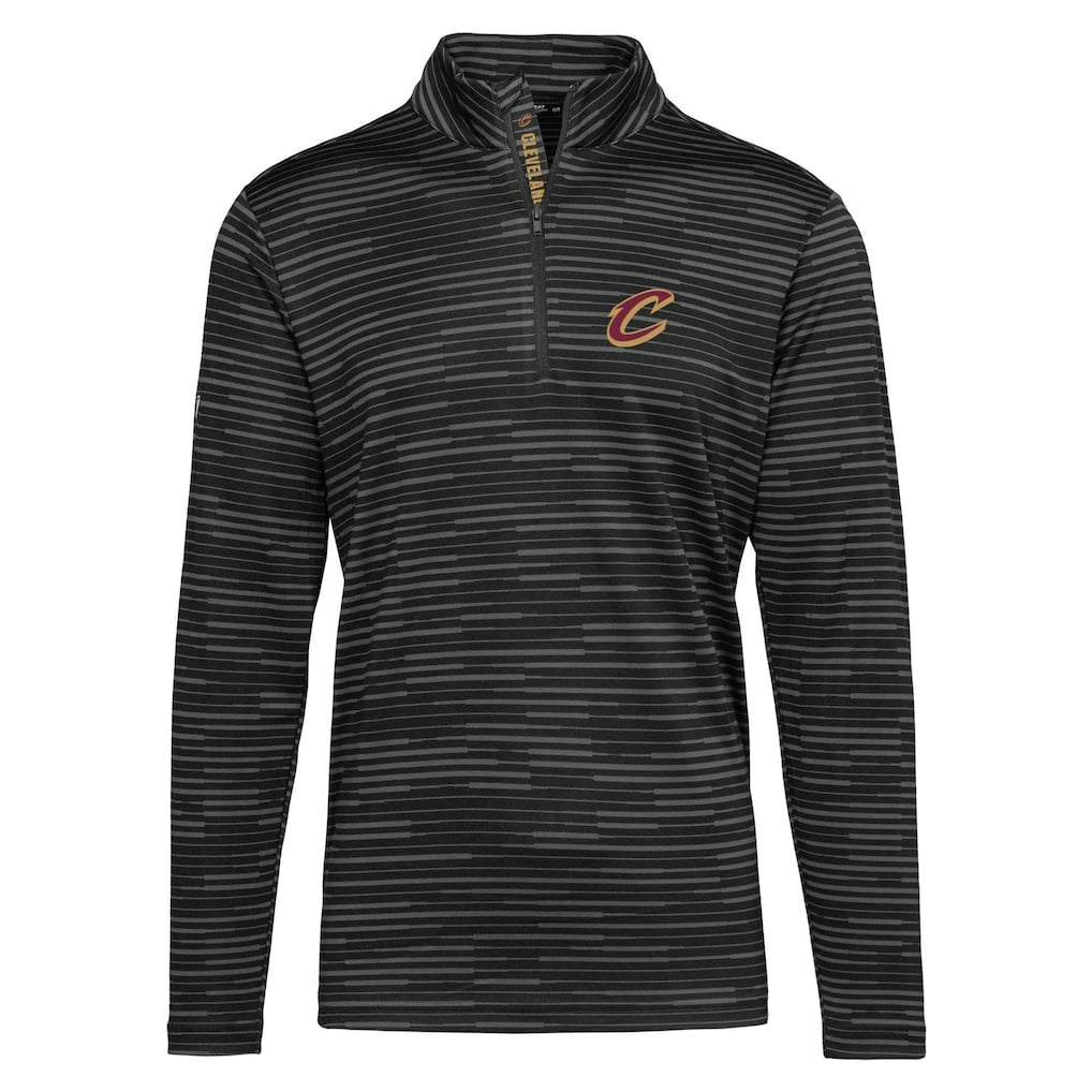 Cleveland Cavaliers Levelwear Gear Insignia Core Quarter-Zip Pullover Top sale - Black outlet