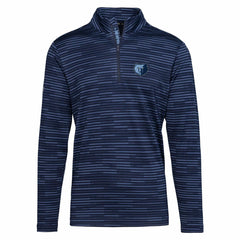 Memphis Grizzlies Levelwear Gear Insignia Core Quarter-Zip Pullover Top - Navy outlet