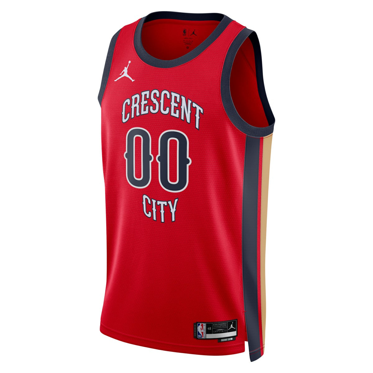 New Orleans Pelicans Jordan Brand Unisex Swingman Custom Jersey - Red - Statement Edition discount