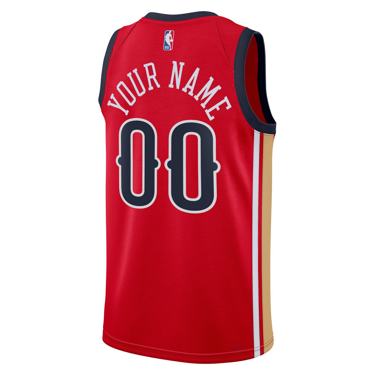 New Orleans Pelicans Jordan Brand Unisex Swingman Custom Jersey - Red - Statement Edition discount