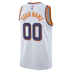 Phoenix Suns Unisex Swingman Custom Jersey - White - Association Edition | Nike sale