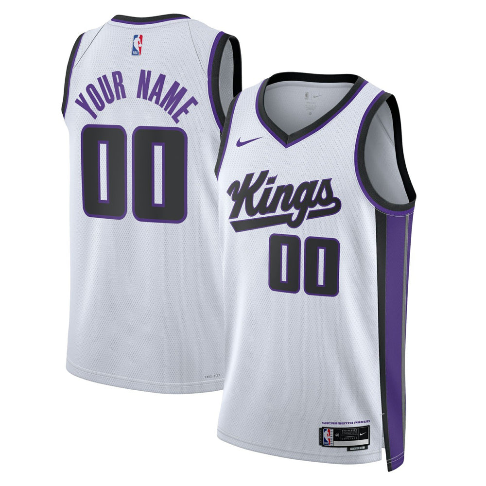 Sacramento Kings Unisex Swingman Custom Jersey - Association Edition - White | Nike outlet