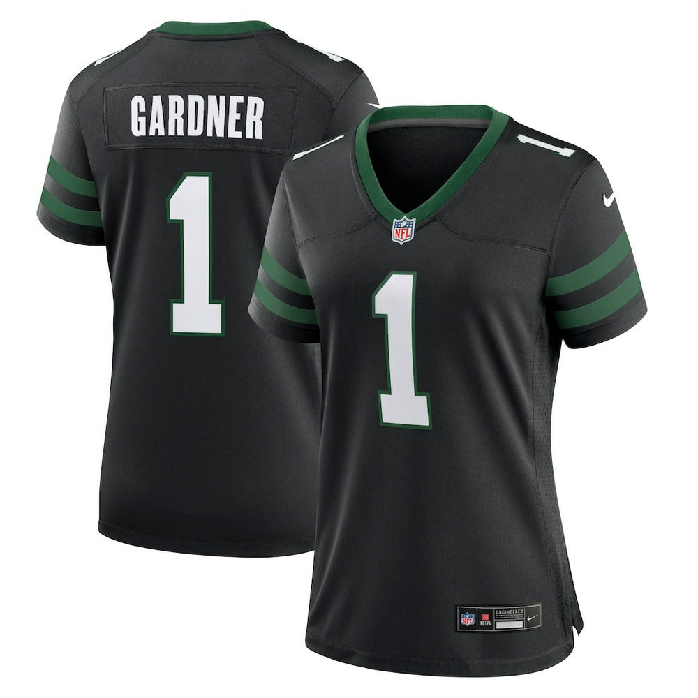 Ahmad Sauce Gardner New York Jets Women's Alternate Game Jersey - Legacy Black | Nike sale