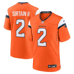Patrick Surtain II Denver Broncos Mile High Collection Game Jersey - Orange | Nike outlet