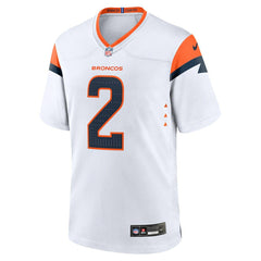 Patrick Surtain II Denver Broncos Mile High Collection Game Jersey - White | Nike for sale