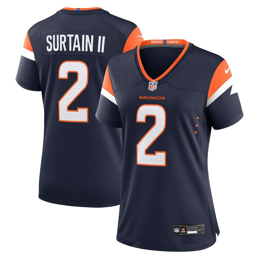 Patrick Surtain II Denver Broncos Women's Mile High Collection Alternate Game Jersey - Navy | Nike cheap