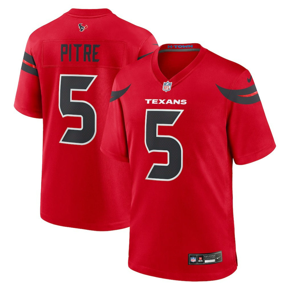 Jalen Pitre Houston Texans Alternate Game Jersey - Red | Nike for sale