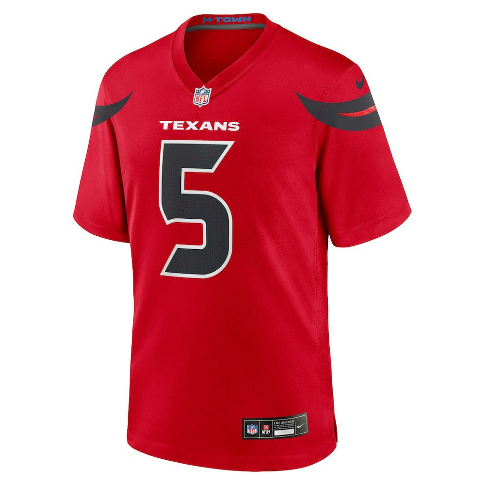 Jalen Pitre Houston Texans Alternate Game Jersey - Red | Nike for sale