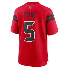 Jalen Pitre Houston Texans Alternate Game Jersey - Red | Nike for sale