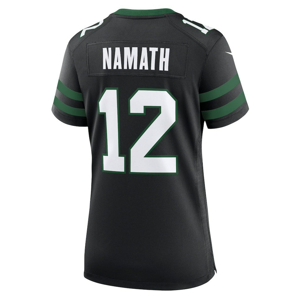 Joe Namath New York Jets Women's Retired Player Alternate Game Jersey - Legacy Black | Nike cheap