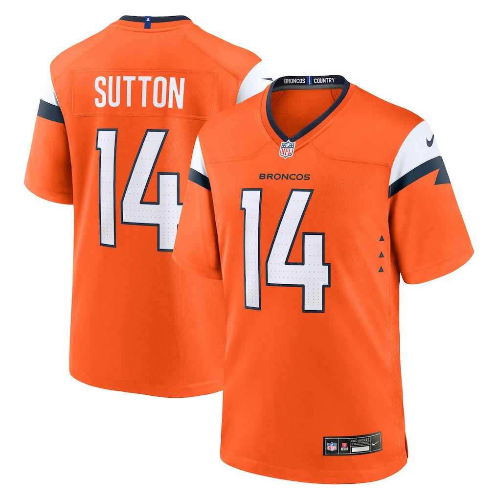 Courtland Sutton Denver Broncos Mile High Collection Game Jersey - Orange | Nike cheap