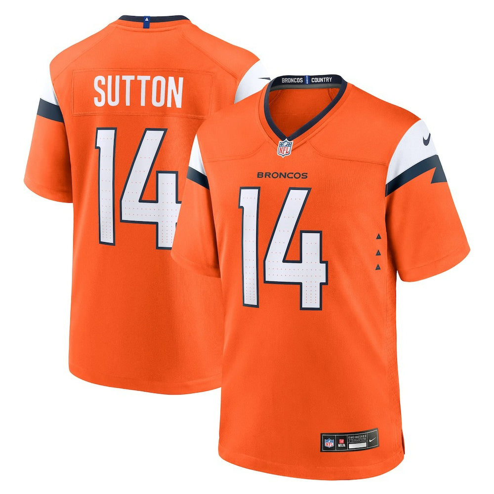 Courtland Sutton Denver Broncos Mile High Collection Game Jersey - Orange | Nike cheap