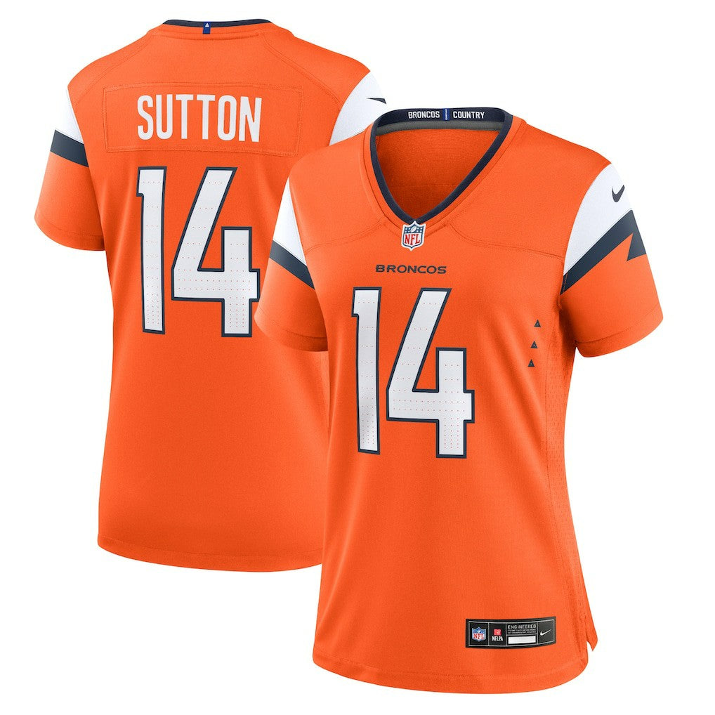 Courtland Sutton Denver Broncos Women's Mile High Collection Game Jersey - Orange | Nike outlet