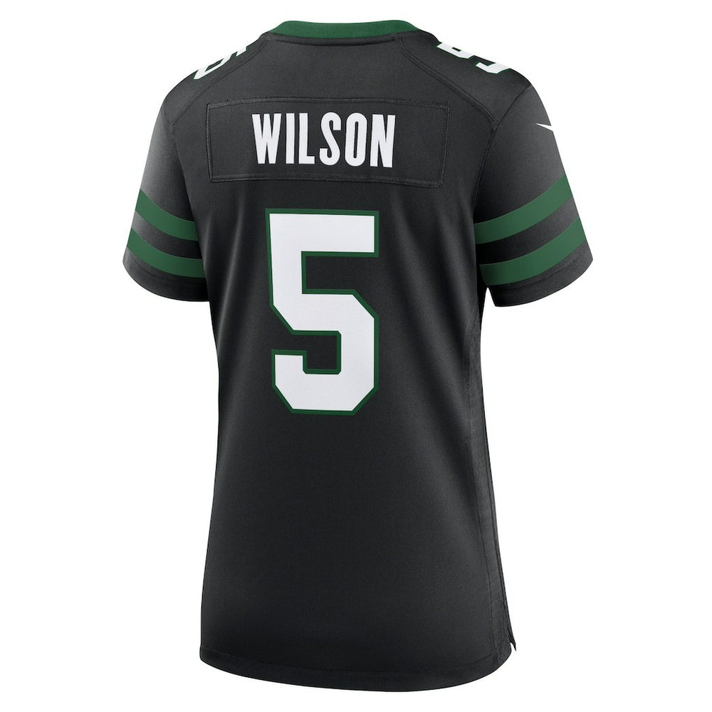 Garrett Wilson New York Jets Women's Alternate Game Jersey - Legacy Black | Nike outlet