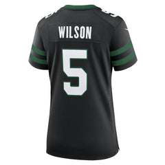 Garrett Wilson New York Jets Women's Alternate Game Jersey - Legacy Black | Nike outlet