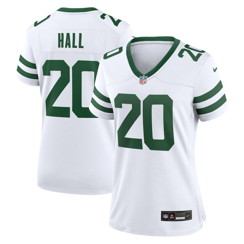 Breece Hall New York Jets Women's Game Jersey - Legacy White | Nike on sale
