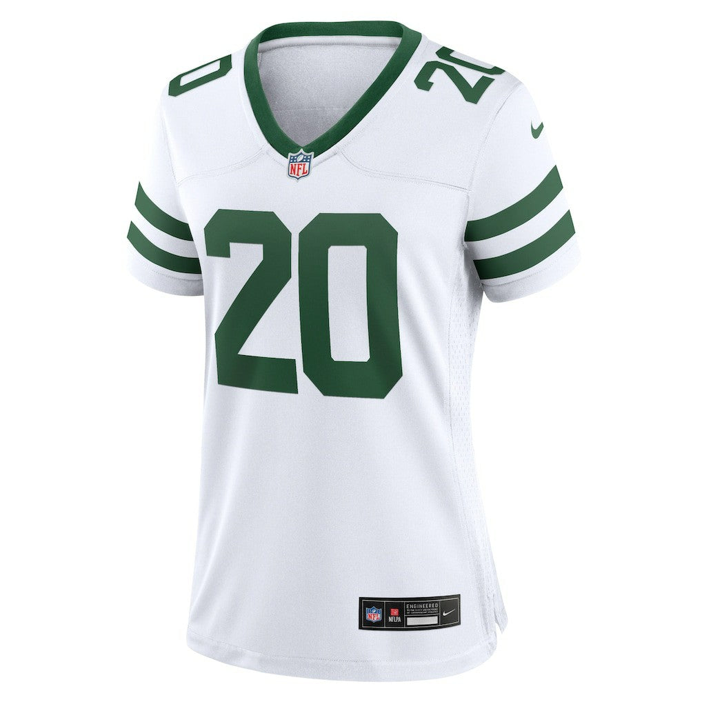 Breece Hall New York Jets Women's Game Jersey - Legacy White | Nike on sale